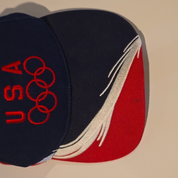 USA Olympics Team Memorabilia Velcro Srapback Hat [ Read Details ] - Picture 4 of 12